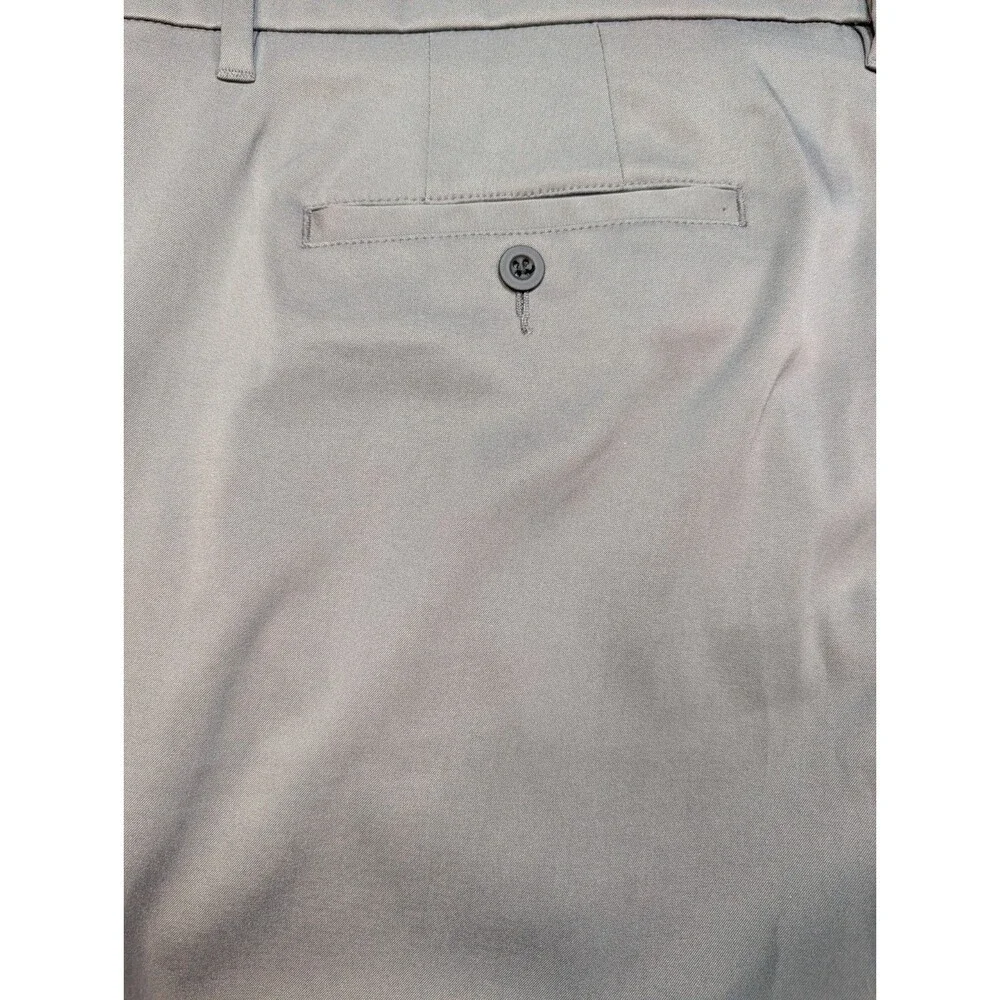 NWT 01.ALGO Performance Straight Chino Pants Gray Men's Size  38x32